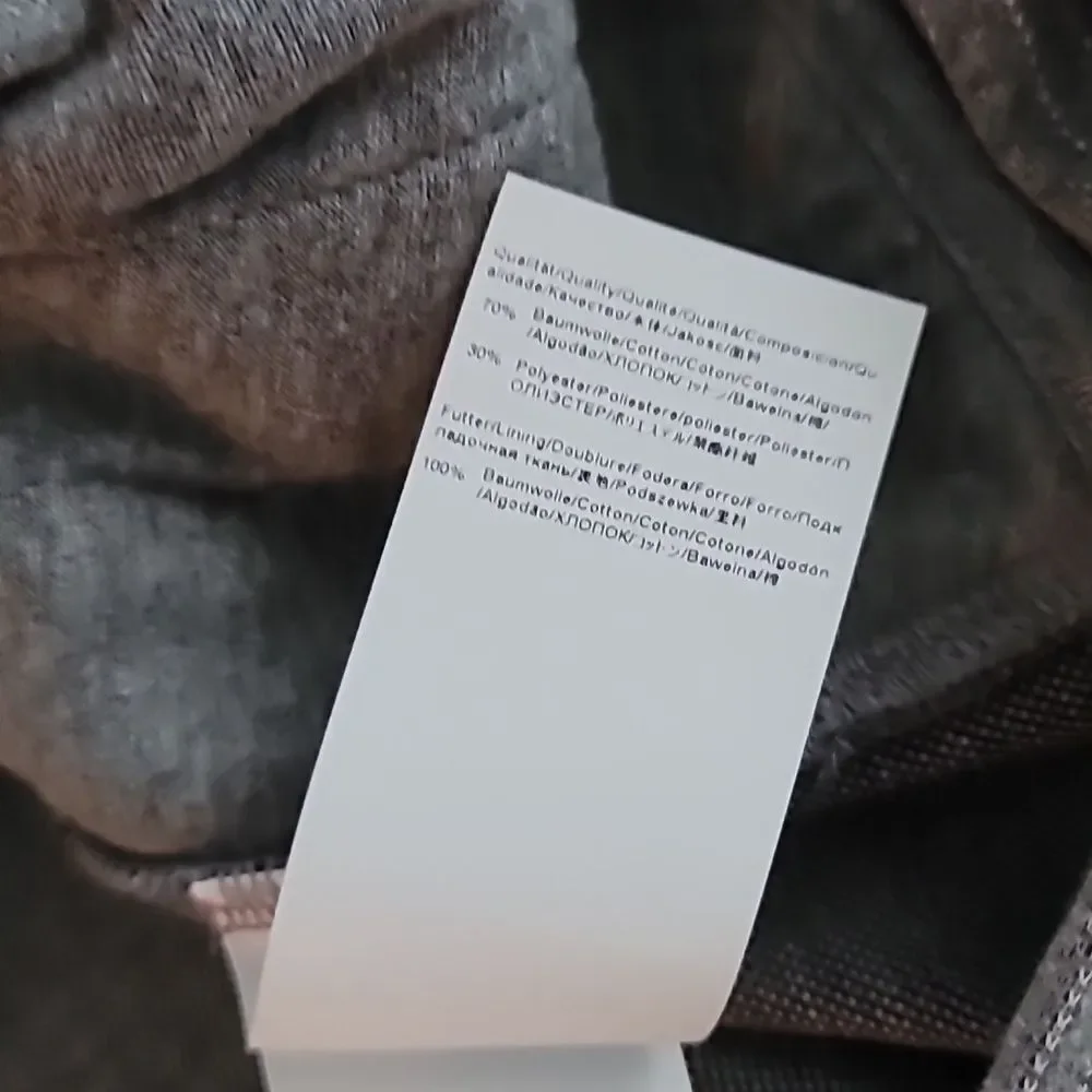 Hugo Boss Seeger Cotton Blend Small Gray Men's Hoodie
